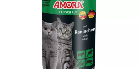 Amora Cat Fleisch Pur mit Kaninchen - 400g ansehen