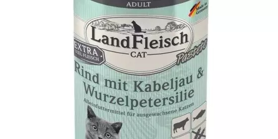 Landfleisch Cat Adult Pastete Rind, Kabeljau, Wurzelpetersilie - 400 g ansehen